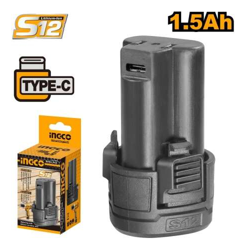 Bateria 12v Tipo C Ingco Fbli12153 - Imagen 2