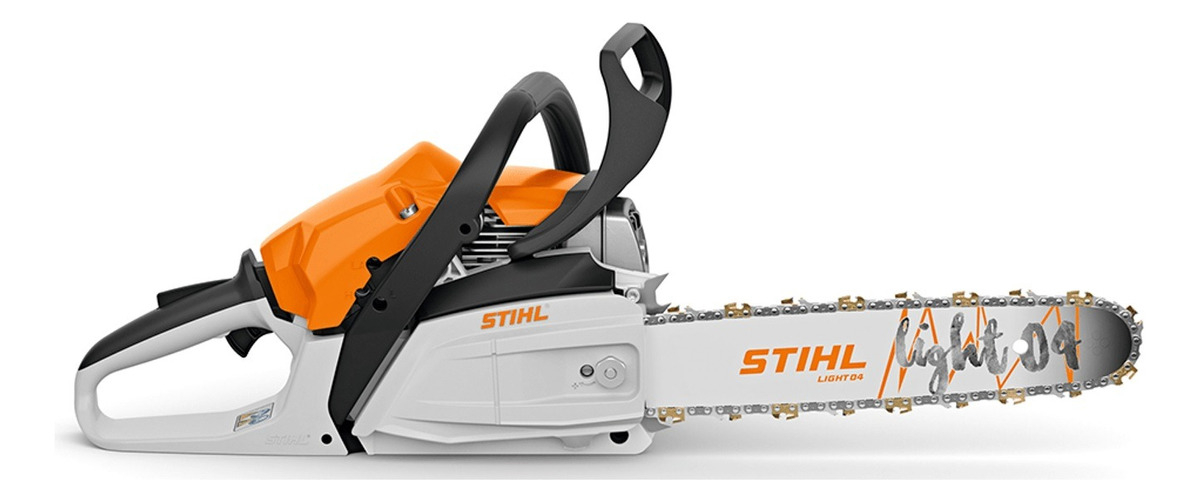 Motosierra Sabre Ms 212 Stihl De Gasolina, 2,4 Cv, 40 Cm, Color Blanco Con Naranja - Imagen 3