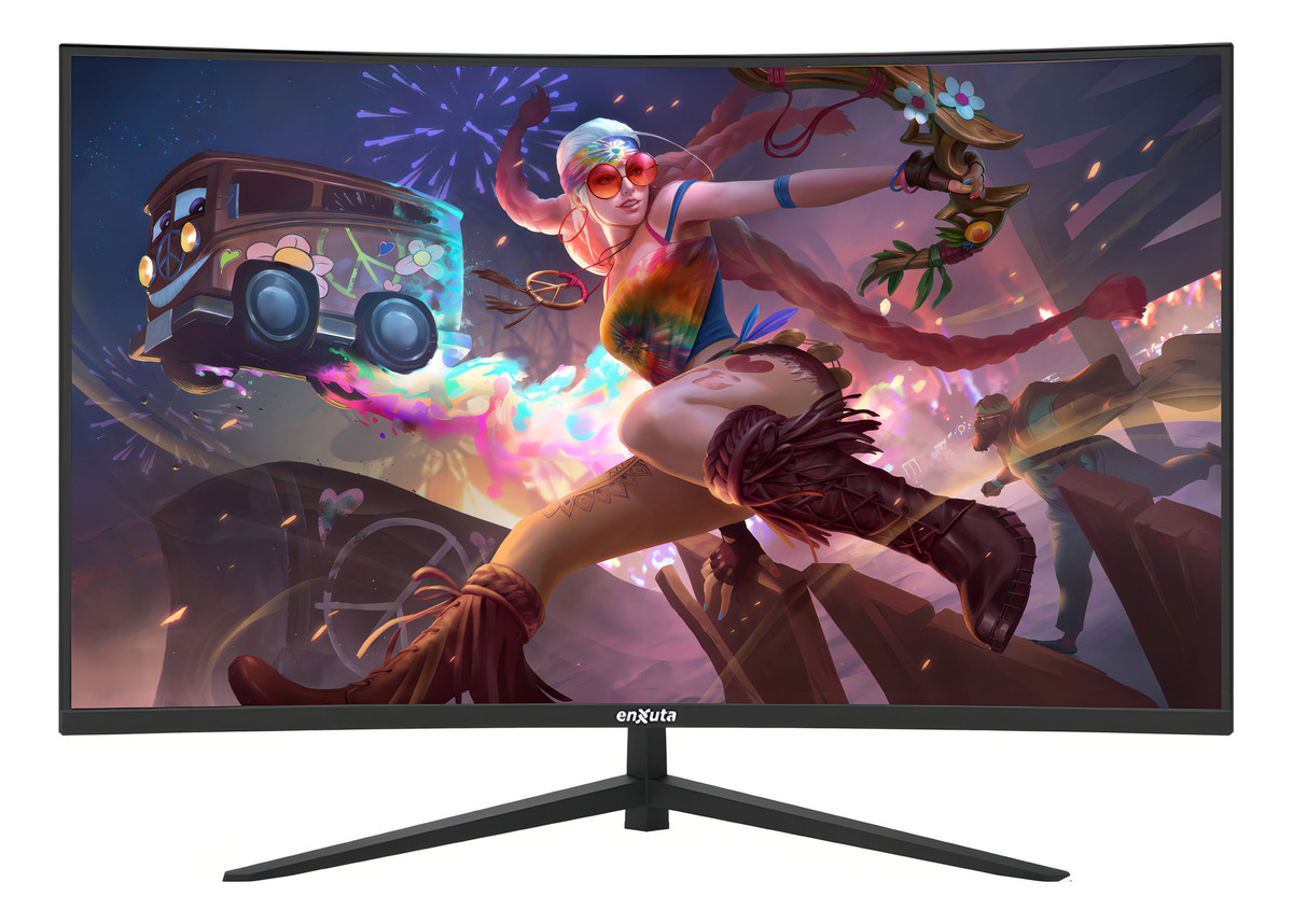 Monitor Gamer Enxuta 27 DiseƱo Curvo Hd 165 Hz