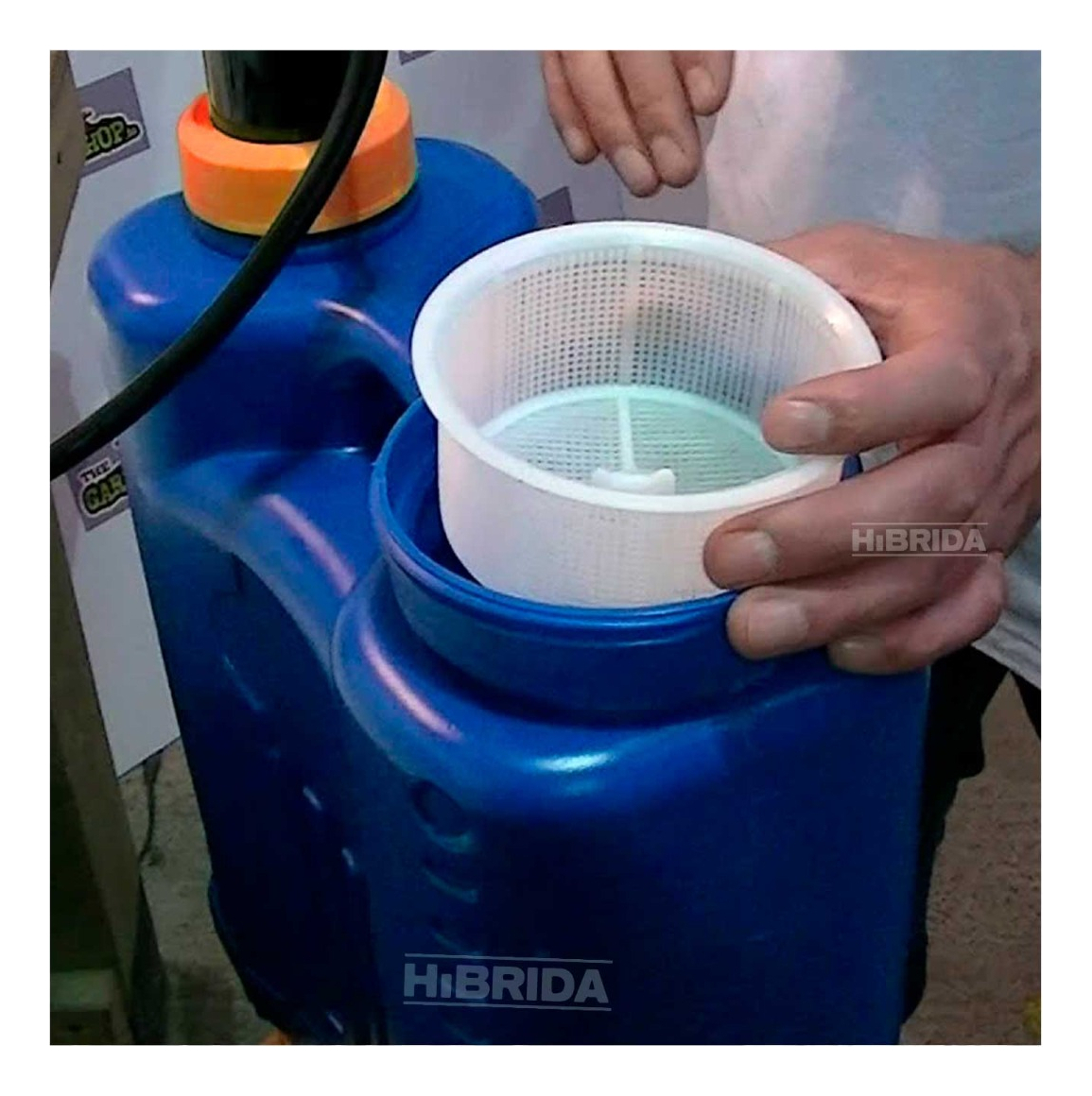 Mochila Pulverizador Fumigador 16 Litros Wadfow Wks1516 Color Azul - Imagen 4