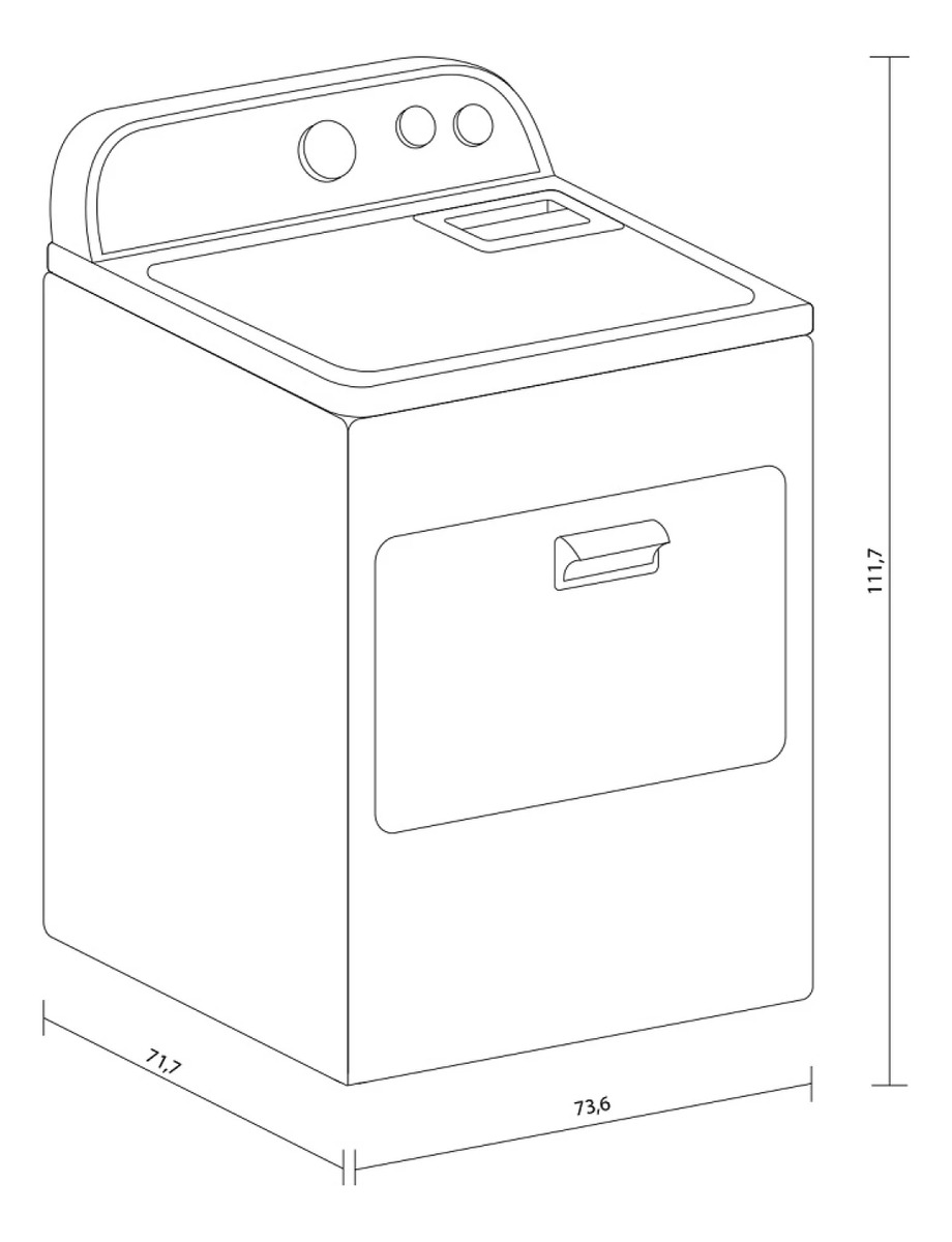 Secarropa 15kg Whirlepool 3dwgd4815fw-env Gas Envasado - Imagen 2