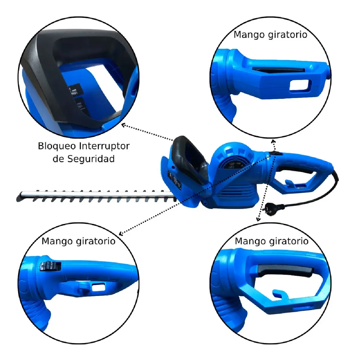 Cortacerco Electrico Alpha-pro 600w Espada 510mm Cte7600 - Imagen 2