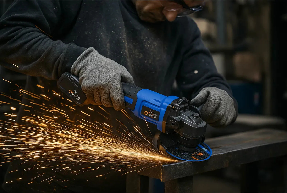 Amoladora Angular Inalambrica Brushless 115m Alphapro Aab920 - Imagen 2