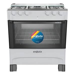 Cocina Supergas 5 Hornallas Blanca Con Termocupla Enxuta