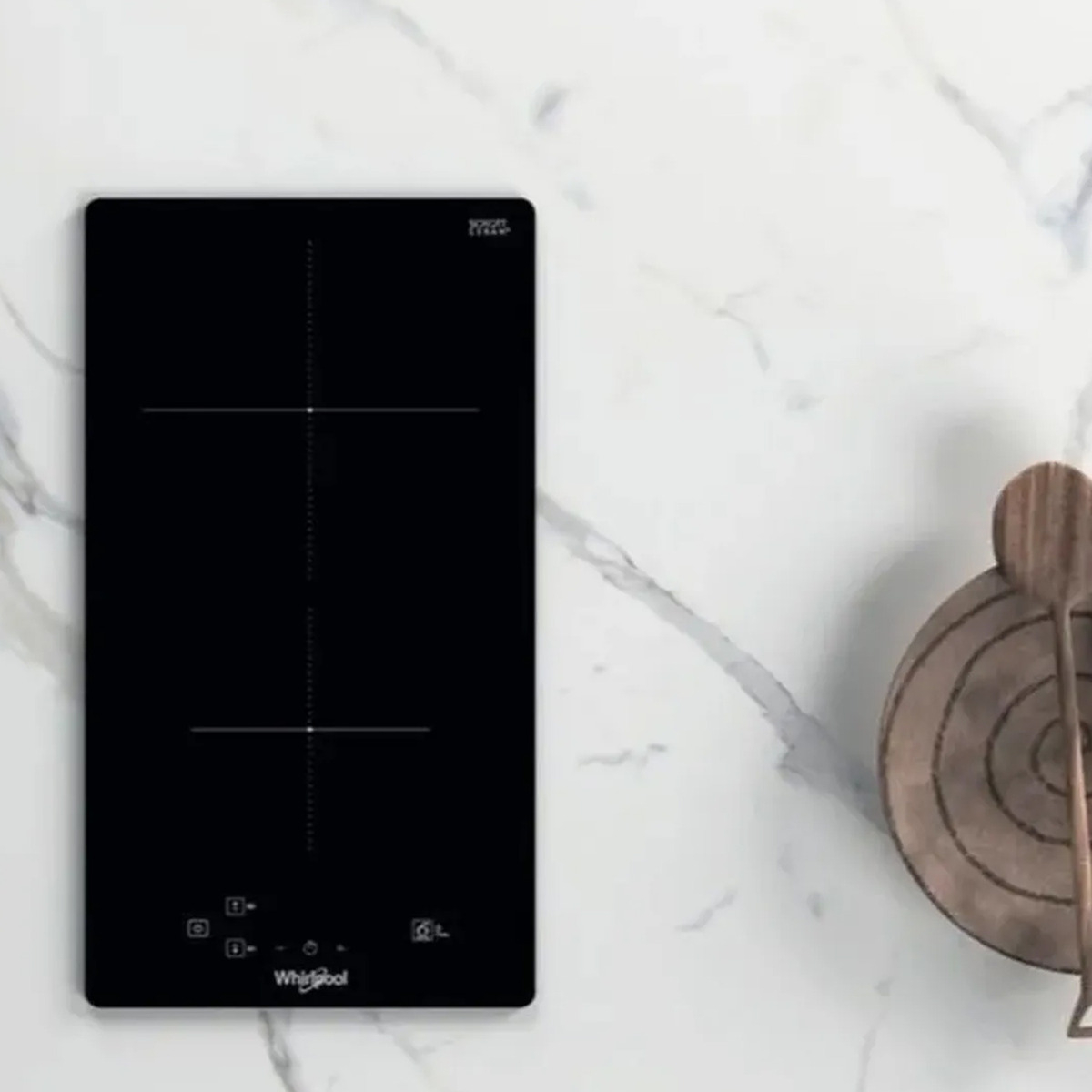 Anafe Tactil De Empotrar Por Induccion 2 Zonas Whirlpool - Imagen 4