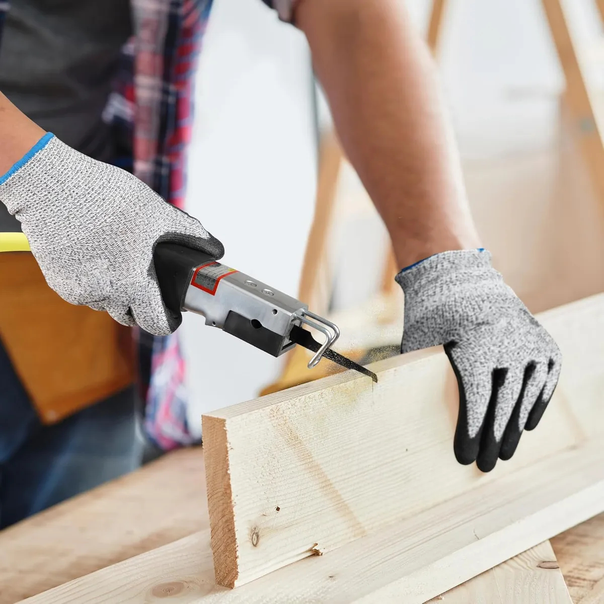 Sierra Sable Reciproca Neumática C/ Hoja Alpha Nss723 - Imagen 3