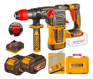 Rotomartillo 42v 28mm 1-1/8 4.5j Acc Ingco Crhli422882