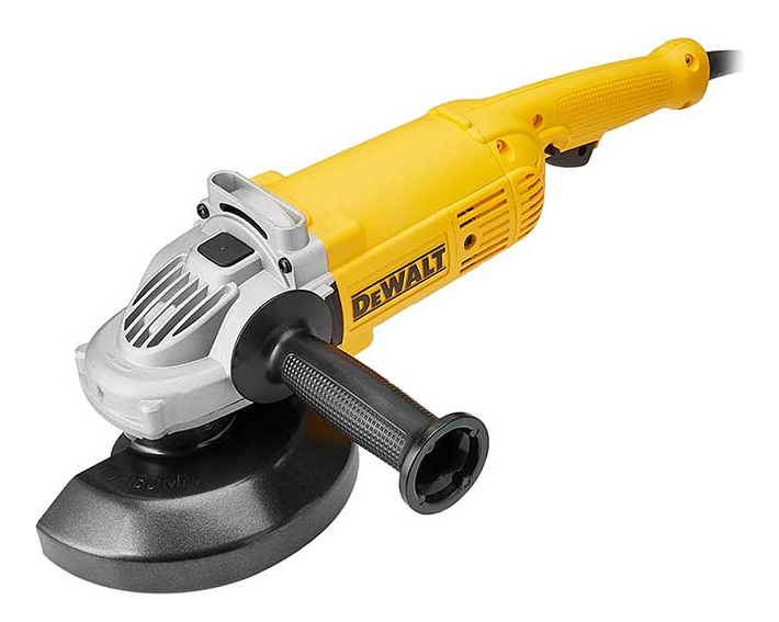 Amoladora Angular Dewalt Professional Dwe491 De 50 hz Color Amarillo 2.2 kw 220 v + Accesorio