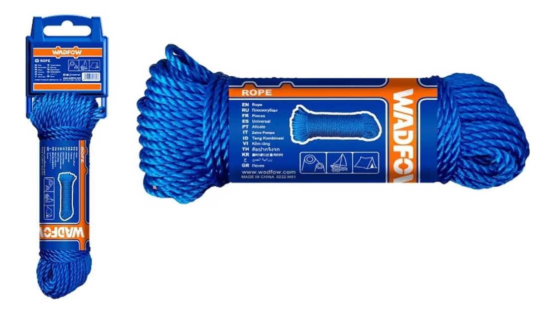 Cuerda Wadfow Polipropileno 6mm X 20m Wrz1306