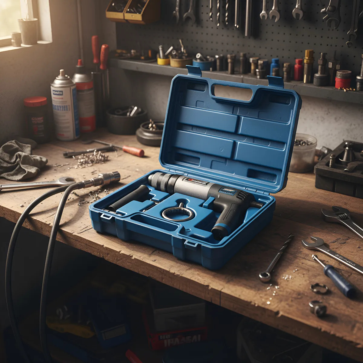 Taladro Neumático Con Reversa 13mm 1/2puLG Alpha Pro Nt713 - Imagen 3