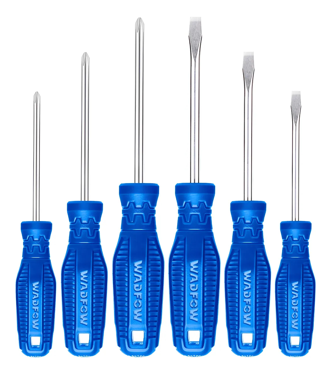 Set X 6 Destornilladores Paleta/phollips Wadfow Wss2206