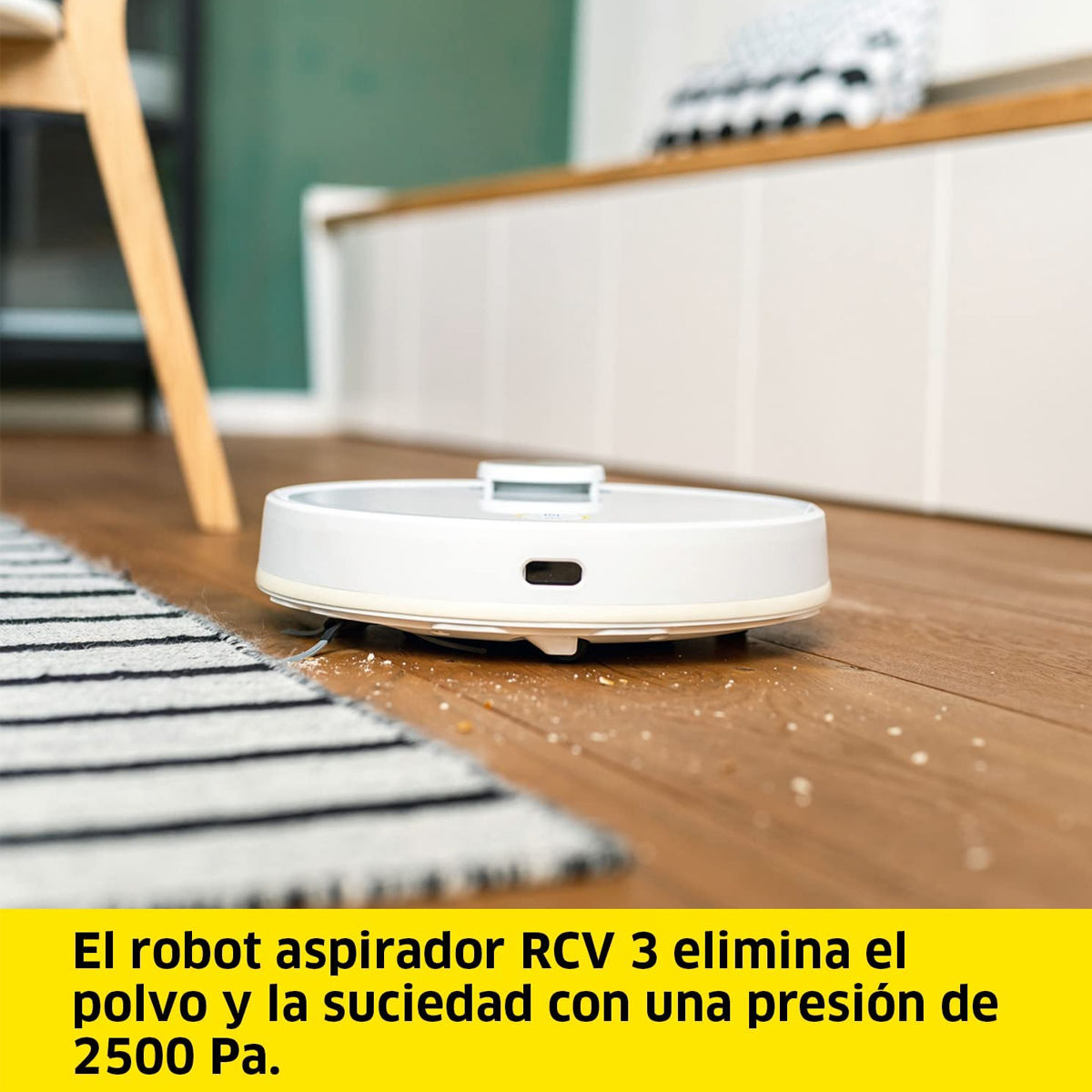 Aspiradora Robot Kärcher Rcv 3 Blanca - Imagen 12