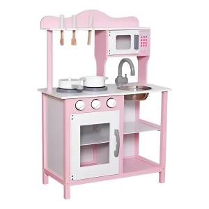 Cocina De Juguete De Madera Con Accesorios