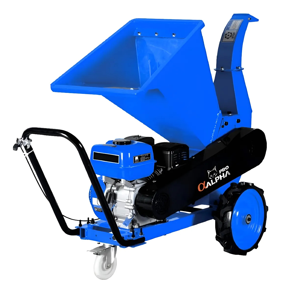 Chipeadora 4t 7hp Corte Max 2puLG Con Ruedas Alpha Pro