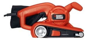 Lijadora De Banda Black+decker Br318 Naranja 50hz 680w