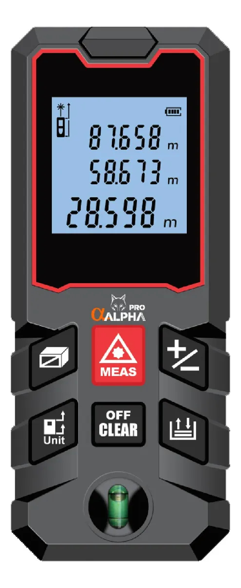 Medidor Laser Alpha Pro 40m Ml840 Con Bateria