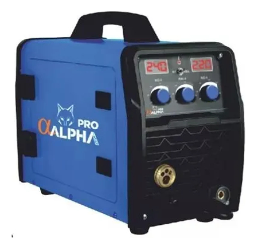 Soldadora 2 En 1 Inverter Mig Electrodo Alpha Pro 240amp K37 - Imagen 3