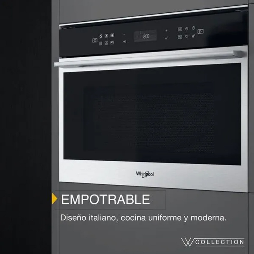Microondas De Empotrar Digital 40 Lt Whirlpool Wmo40asdim - Imagen 9
