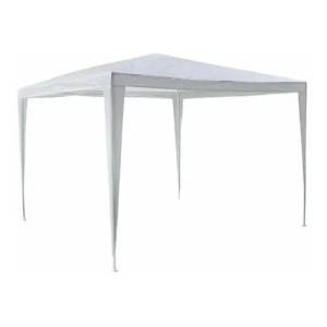 Gazebo Para Jardín - Carpa Super Grande 3 X 3 - Muebles Web Color Blanco