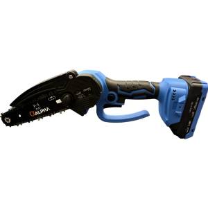 Mini Motosierra 20v Alpha Pro 6 1 Bateria Cargador Msc76