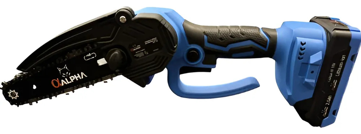 Mini Motosierra 20v Alpha Pro 6 1 Bateria Cargador Msc76