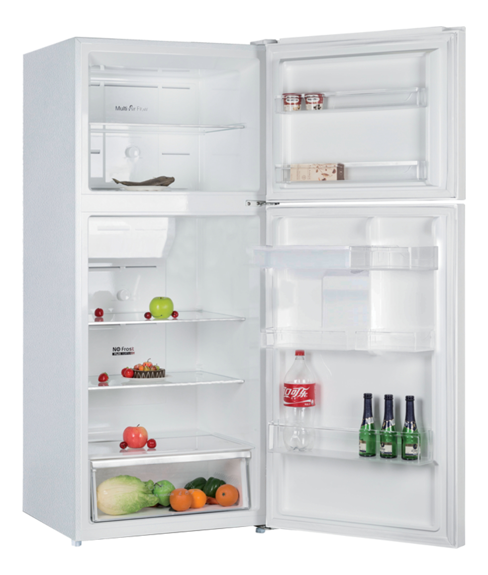 Refrigerador Enxuta Renx410dw Capacidad 409lts Frío Seco Con Dispensador - Blanca - Imagen 2