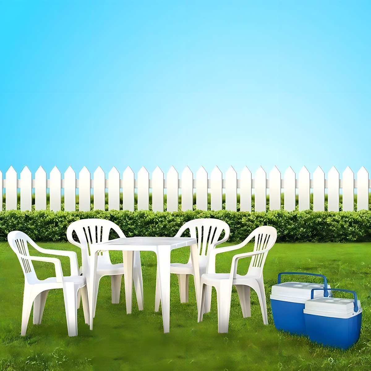 Silla De Plástico Blanca Bela Vista 182kg 15151101 Mor - Imagen 3