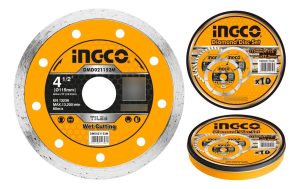 Disco Continuo Turbo Ceramica Ingco X 10 Pcs 4 1/2 X 22.2mm