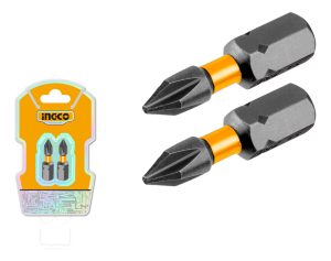 Set X 2 Puntas Impacto Ph2 X 25mm Ingco Sdbim71ph225