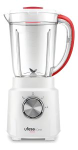 Licuadora Jarra De Plástico Ufesa Coral 1.5 Lt 600w