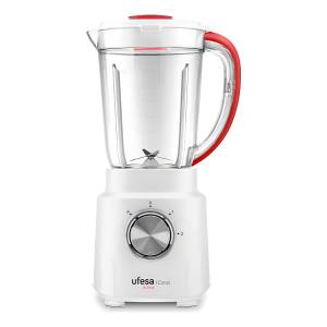 Licuadora Jarra De Plástico Ufesa Coral 1.5 Lt 600w