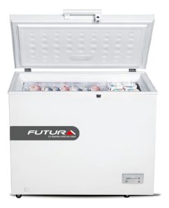 Freezer Horizontal Futura Blanco Canasto Metalico Dimm
