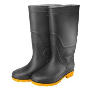 Ff Botas De Lluvia Negra Trabajo Talle 39-45 Ingco Ssh092lyb