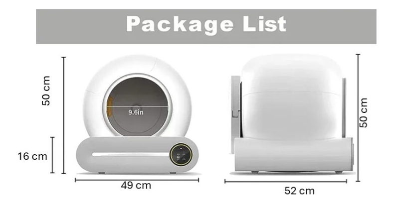 Arenero Inteligente Automático Para Gatos Aplicación Celular - Imagen 9