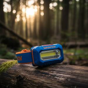 Linterna Frontal 100 Lumenes Alcance 91m Ipx4 Whll3aaa5 Blanco Azul