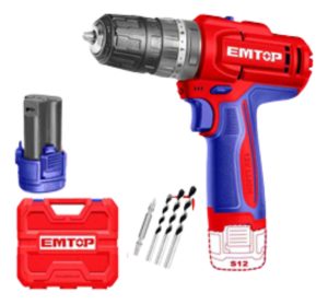 Taladro Percutor Inalámbrico Emtop
