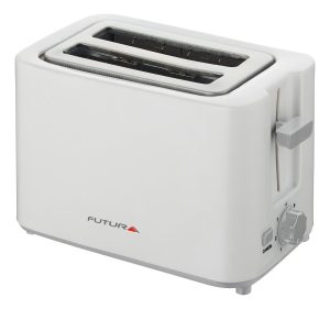 Tostadora De Pan Futura Blanca 700w 2 Ranuras