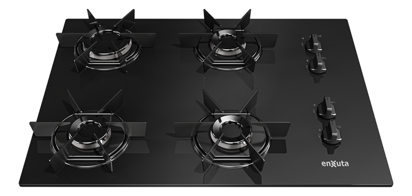 Anafe A Gas 4 Hornallas Aenxv2743ng Enxuta - Imagen 2