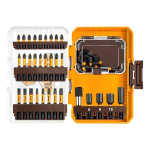 Juego 51 Puntas Para Destornillador Impacto Ingco Akdl25106