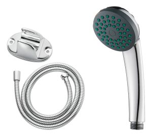 Ducha Telefono De Mano Cromada 1.5m G1/2 Wadfow Wshs3401