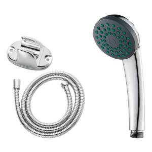 Ducha Telefono De Mano Cromada 1.5m G1/2 Wadfow Wshs3401