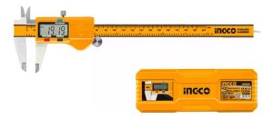 Calibre Digital Visor Plastico 200mm Estuche Ingco Conversor