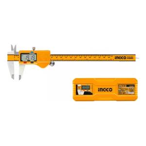Calibre Digital Visor Plastico 200mm Estuche Ingco Conversor