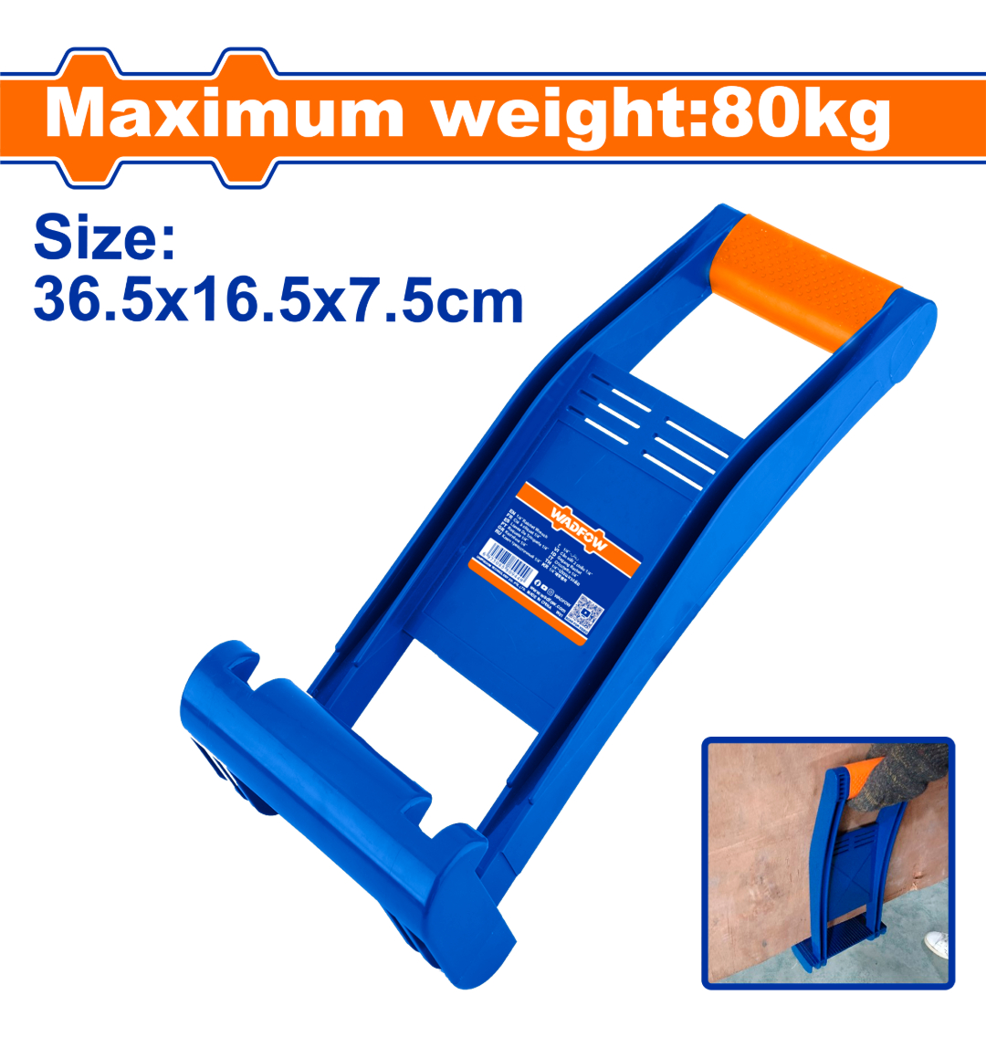 Soporte Para Placas De Yeso Max.80kg / 3.5cm Wadfow Wtn1001 - Imagen 2