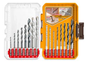 Set 16pcs Mechas Metal Mamposteria Madera Ingco Akdl11608