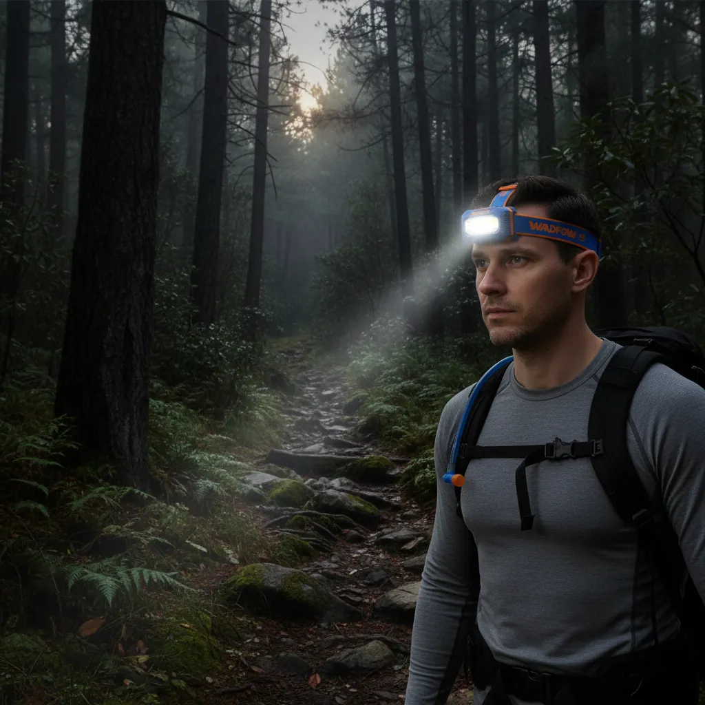 Linterna Frontal 100 Lumenes Alcance 91m Ipx4 Whll3aaa5 Blanco Azul - Imagen 5