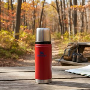 Termo Stanley Classic 20oz 590ml Color Rojo