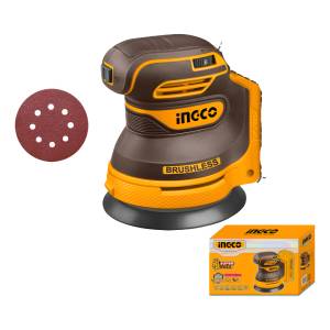 Lijadora Roto Orbital 20v Sin Bateria S/car Ingco Crosli2002