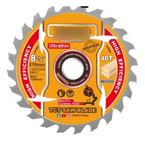 Disco Sierra Ingletadora 8-1/4 Madera 40 Dientes Ingco