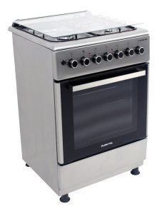 Cocina Combinada 3 Hornallas Gas Y Disco Inox Punktal 1050tk